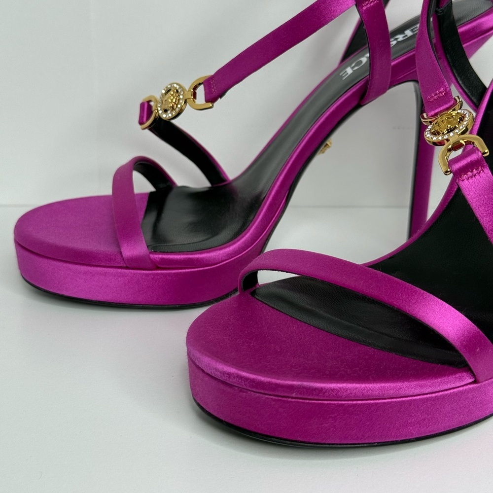 Versace Strappy Heels - Picture 7 of 9